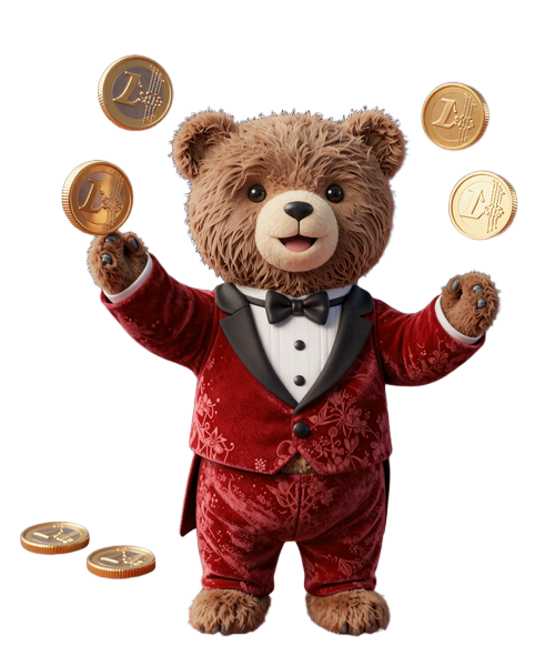 Total Casino Maskottchen pr&auml;sentiert W&ouml;chentlicher Cashback Bonus