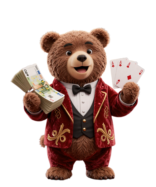 Total Casino Maskottchen pr&auml;sentiert Willkommensbonus + 250 Freispiele Bonus